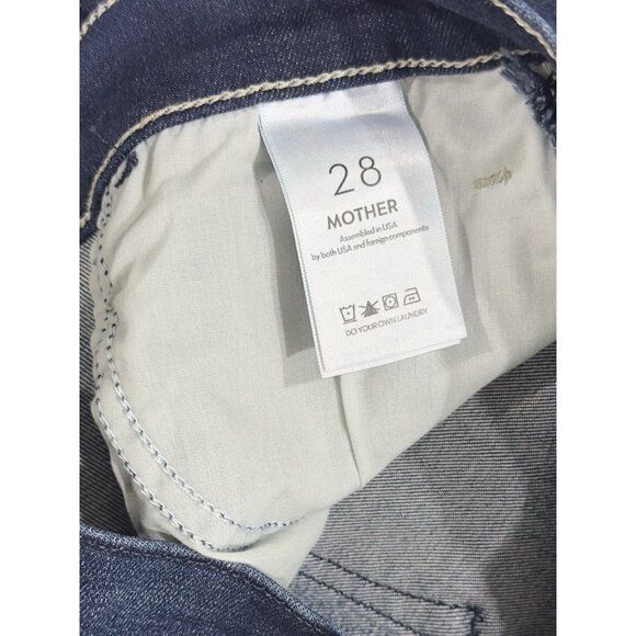 MOTHER Hustler Sidewinder High Rise Women’s Jeans 28 In Tongue And Chic - Picture 12 of 15